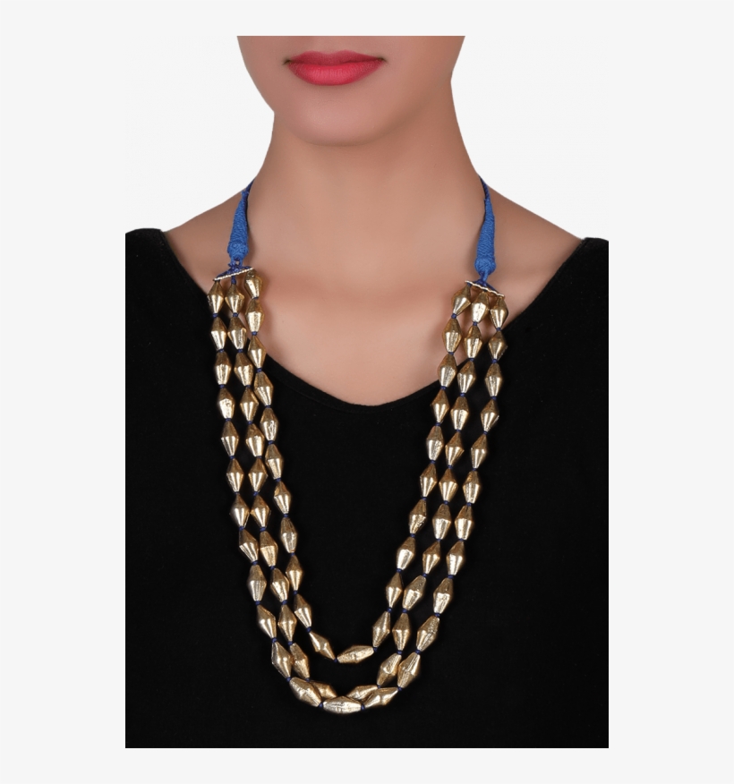 Dholki Beads Necklace Online, transparent png #5737064
