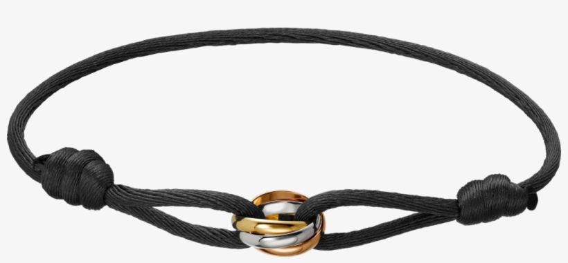 Trinity Braceletwhite Gold, Yellow Gold, Pink Gold - Cartier Armband Ringetjes, transparent png #5737482