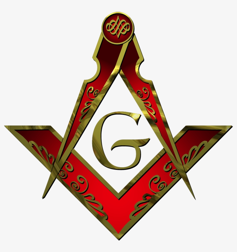 Masonic Square And Compass Png, transparent png #5737548