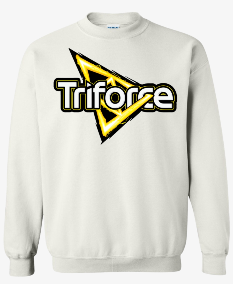 Triforce Crewneck Sweatshirt - Lgbt Tshirt Legalize It Women, transparent png #5737633