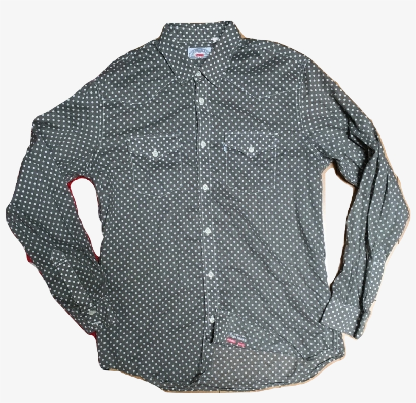 Supreme Levis Lightweight Western Shirt - Shirt, transparent png #5738073