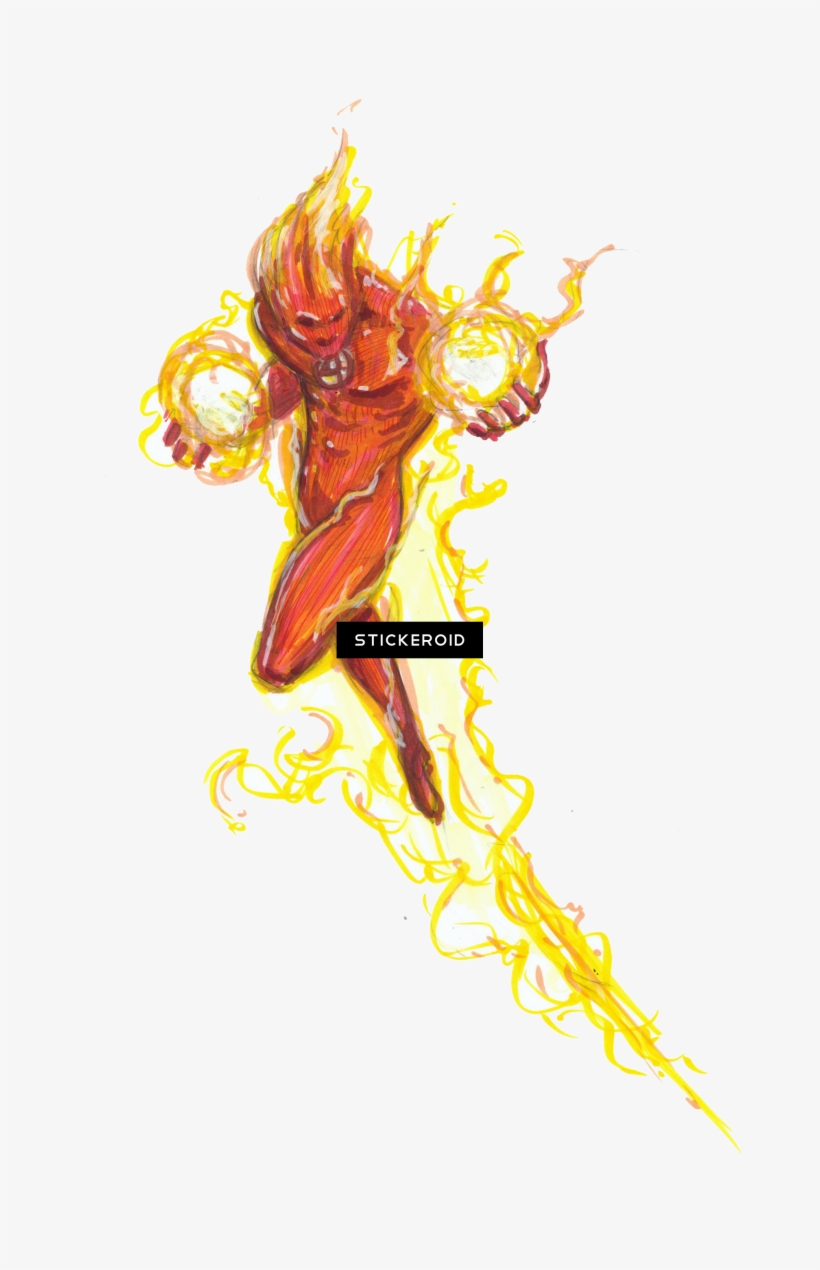 Human Torch - Torch, transparent png #5738705