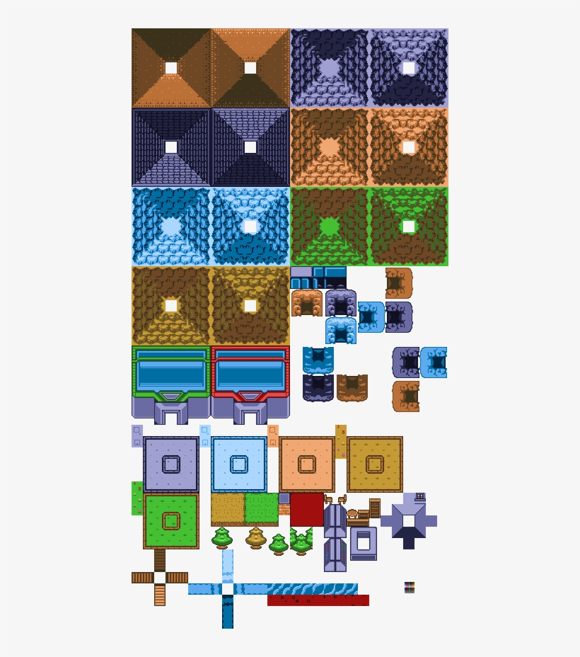 Legend Of Pocket Monsters Tileset - Keyword Research, transparent png #5741032