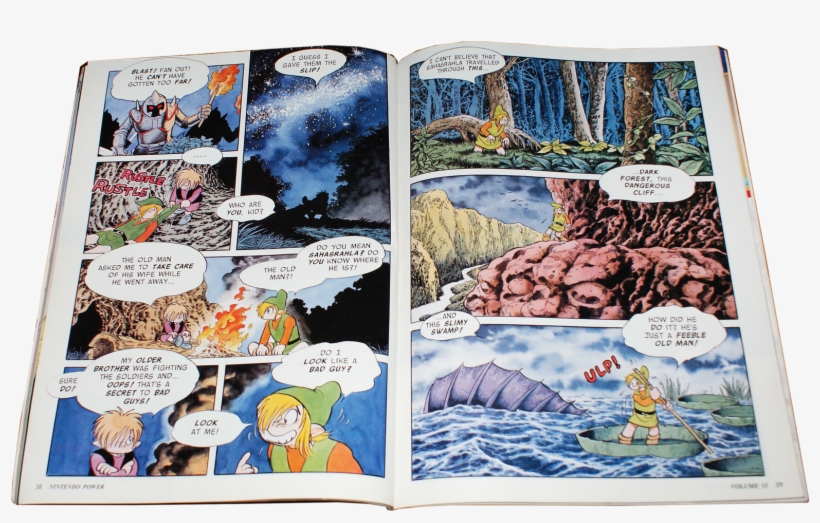Now I'm Actually Not That Into The Zelda Franchise - Zelda Comic Nintendo Power, transparent png #5741243
