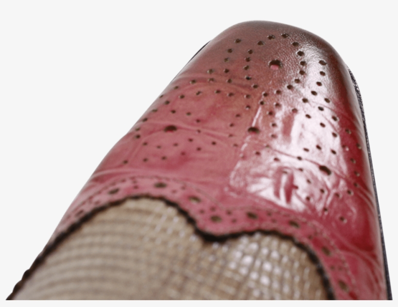 Derby Shoes Mark 3 Big Croco Guana Light Crock Lizzard - Melvin & Hamilton, transparent png #5741244