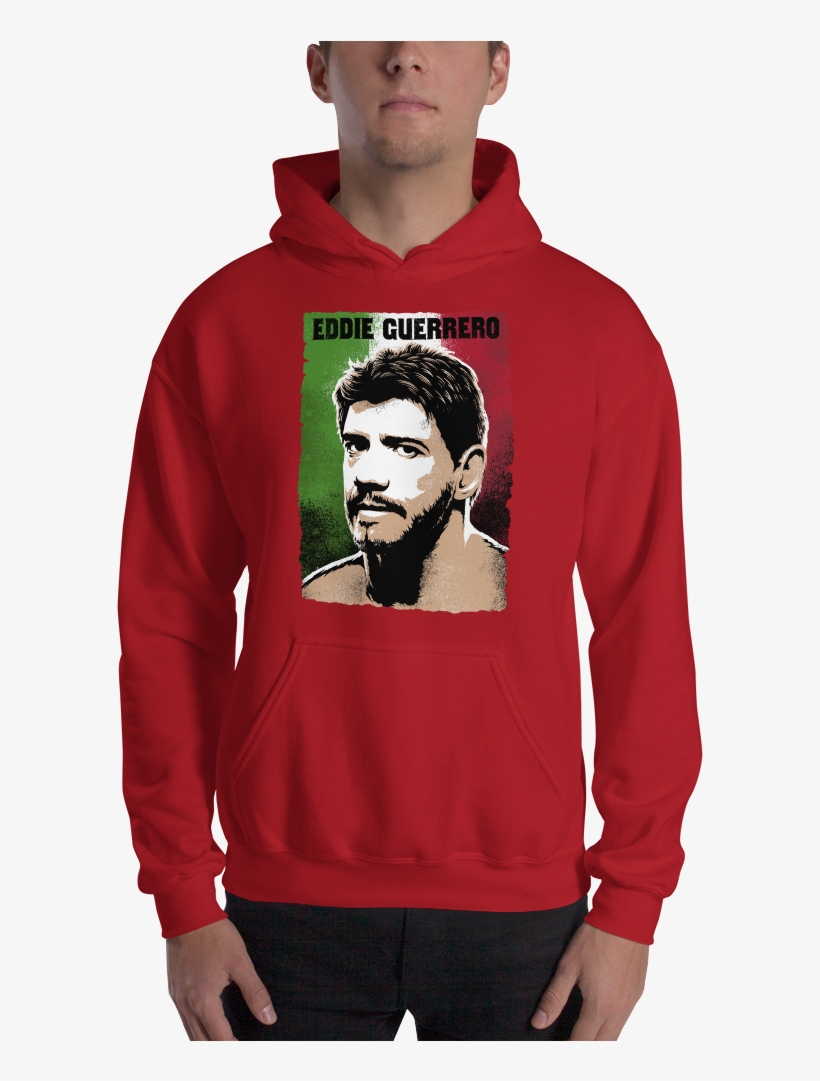 Eddie Guerrero "photo" Pullover Hoodie Sweatshirt - Sweatshirt, transparent png #5741446