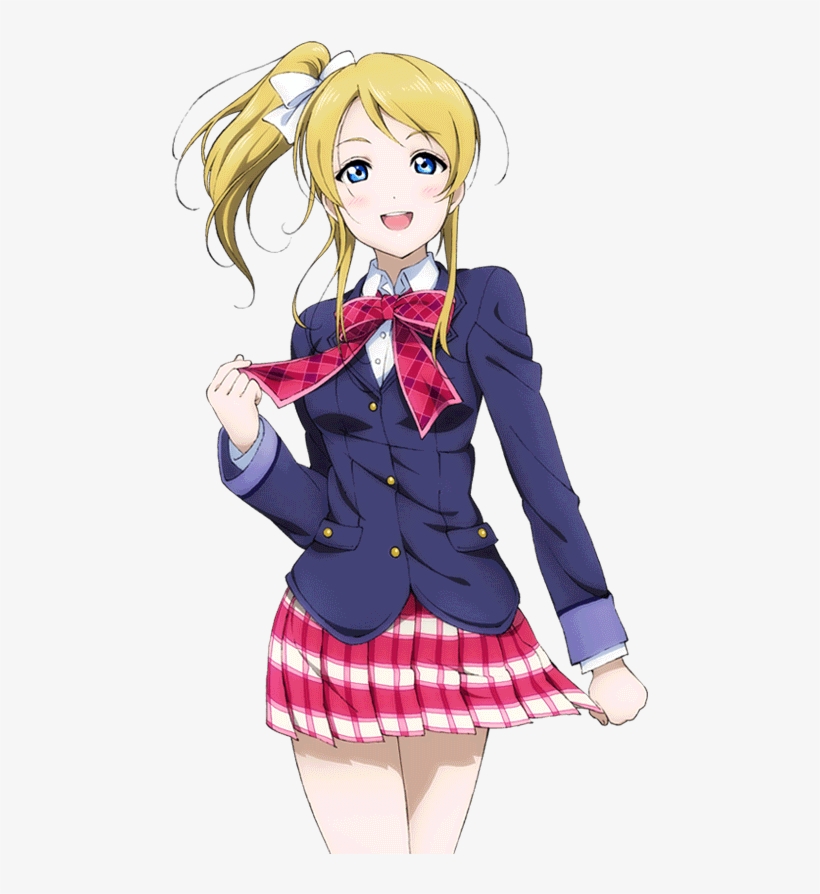 Feliz Cumpleaã±os Eli Ayase - Love Live Kousaka Honoka Minami Kotori School Uniform, transparent png #5741802
