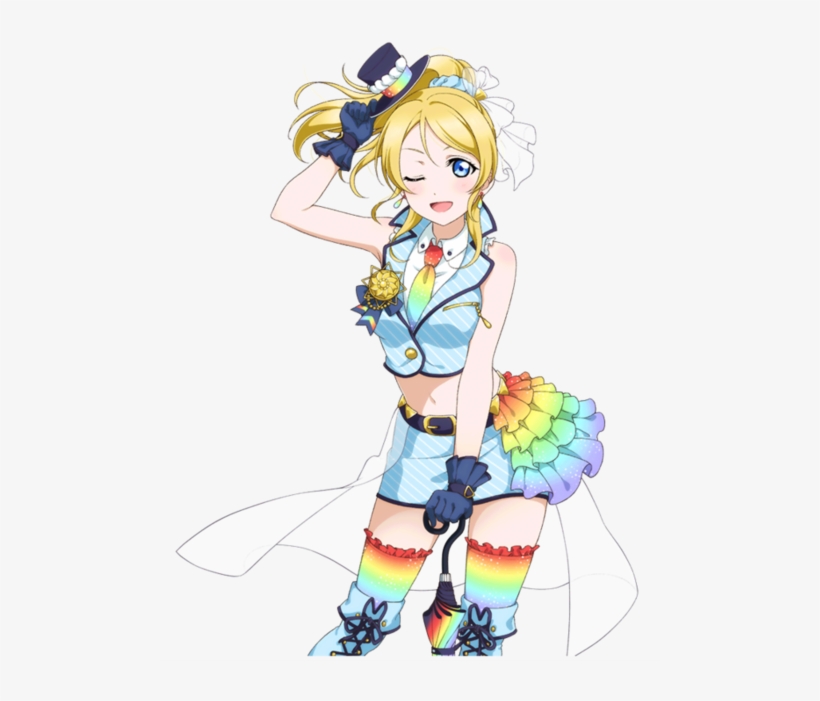 “eli Ayase Isn't Gay And Garasu No Hanazono Isn't About - Love Live Cards Sailor, transparent png #5742203