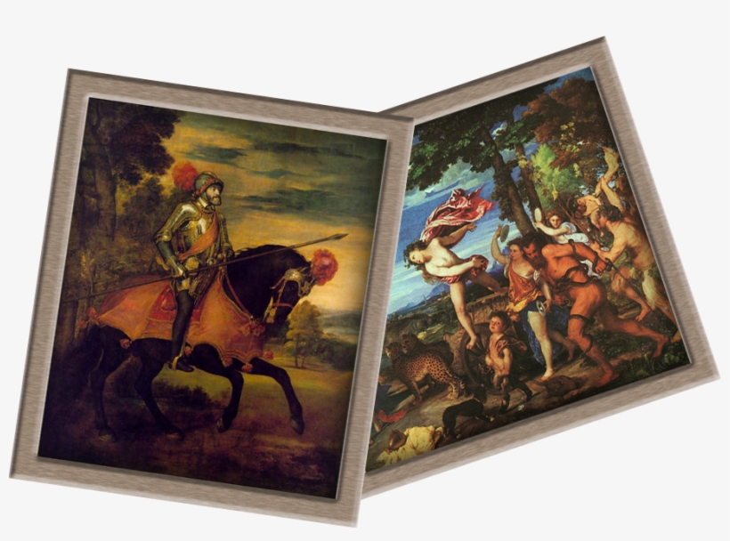 Clash Of The Titians - Titian Bacchus And Ariadne Museum Masters Art Print, transparent png #5742311