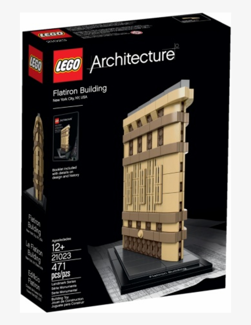 Lego Architecture Flatiron Building 21023, transparent png #5742553