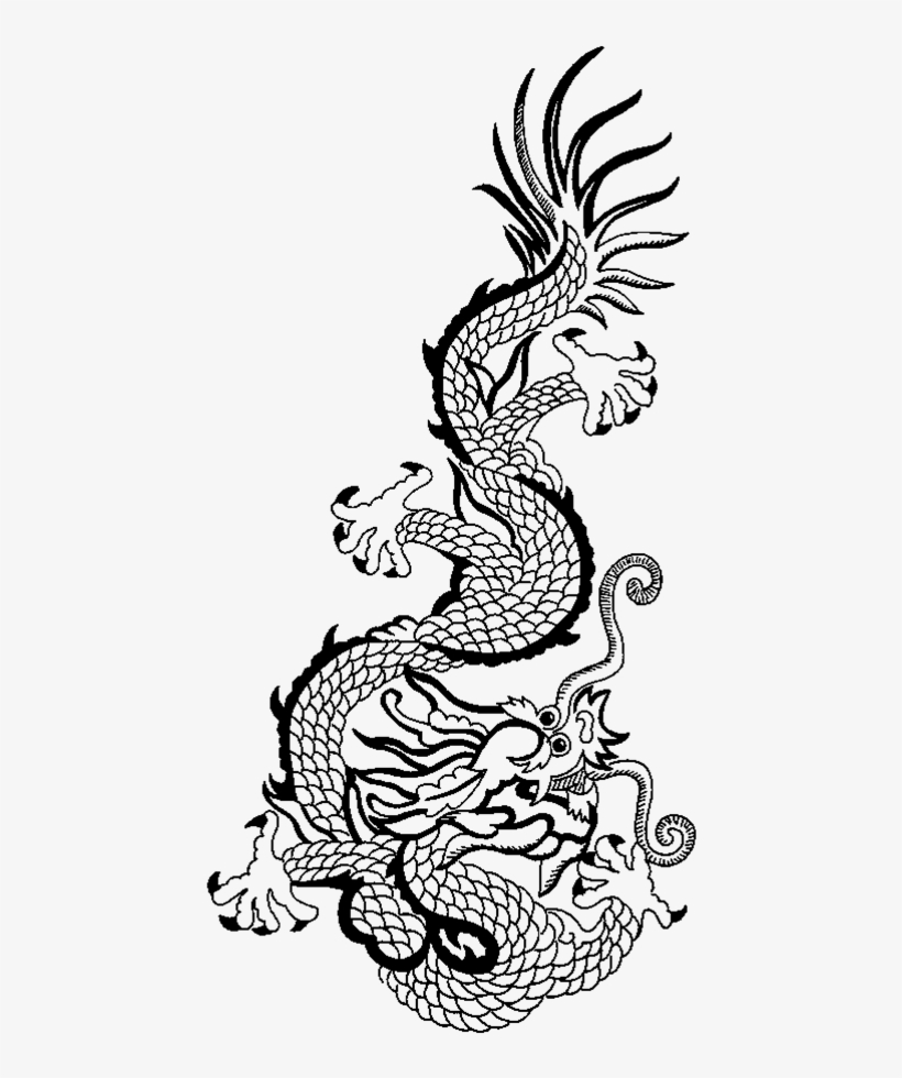 Chinese Dragon Book Japanese - Chinese Feng Shui Dragon, transparent png #5742895