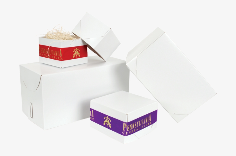 Gloss White Two-piece Gift Boxes - Gift, transparent png #5743608