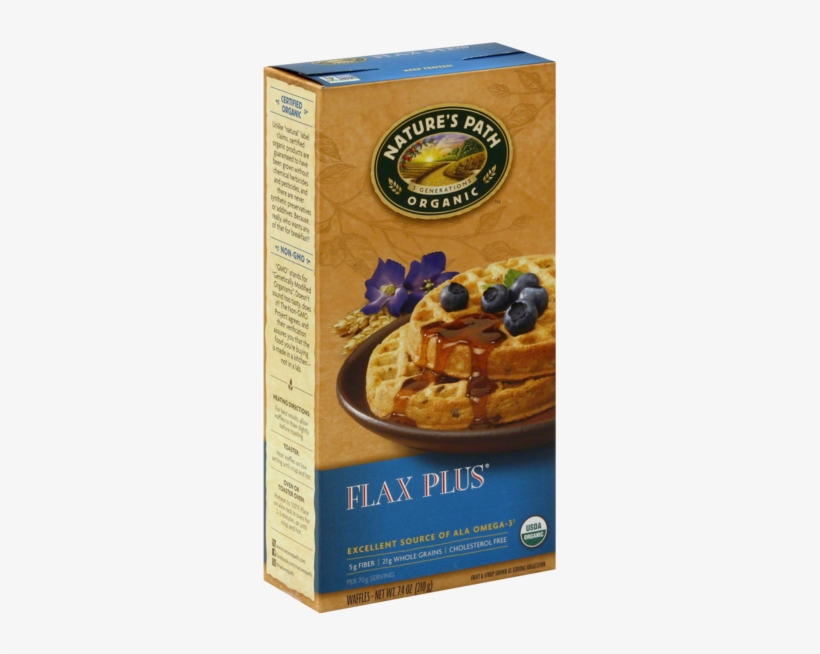 Nature's Path Organic Waffles Plus Flax - Nature's Path Organic Frosted Toaster Pastries, Granny's, transparent png #5743609