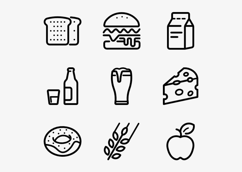 Food And Drink - Camera Line Icon, transparent png #5744077