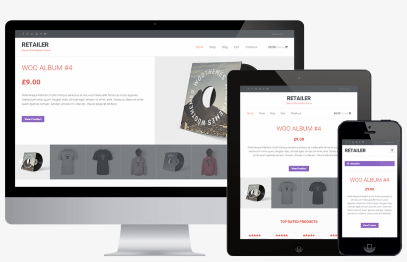 It Is A Child Theme Of The Storefront Theme, So This - Retail, transparent png #5744318