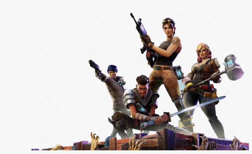 Posing Fortnite Thumbnail Template - Epic Games Fortnite Deluxe Edition Pc - Download, transparent png #5744599