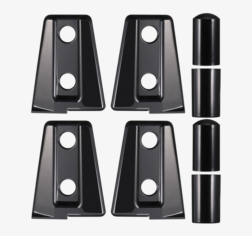 Hooke Road Opar Black Door Hinge Cover For 2007-2018 - Opar Black Door Hinge Cover For 2007 2017 Jeep Jk Wrangler, transparent png #5744719