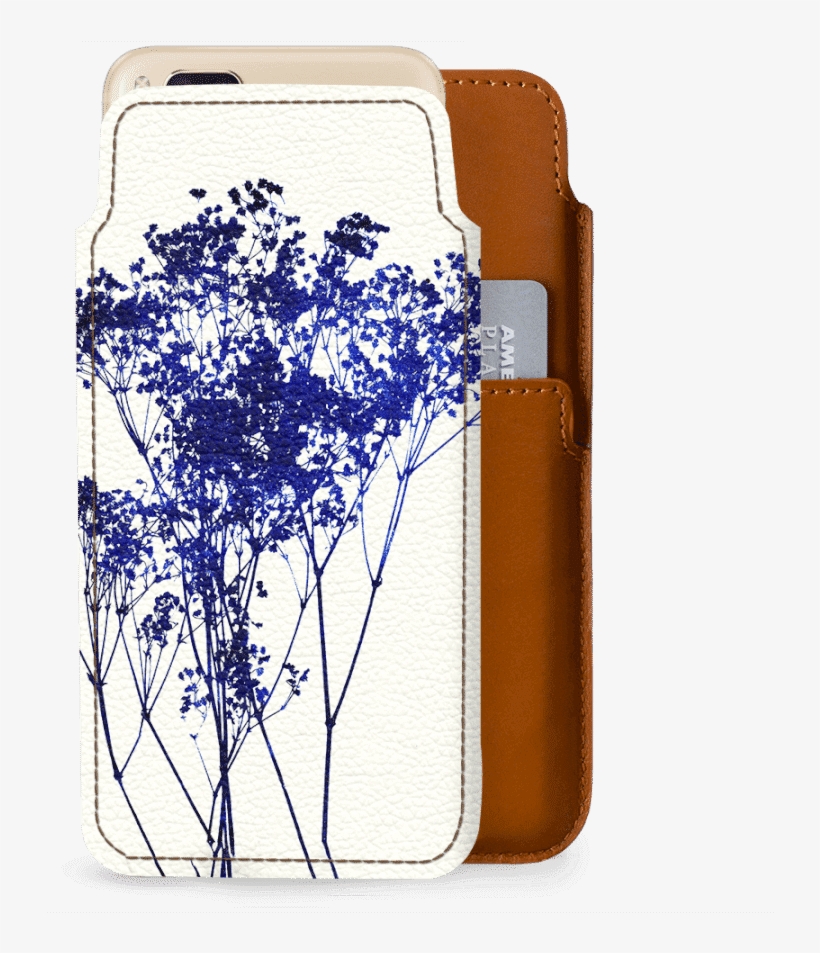 Dailyobjects Babys Breath Real Leather Wallet Case - Artehouse Llc Baby's Breath Drawing Print Multi-piece, transparent png #5744865
