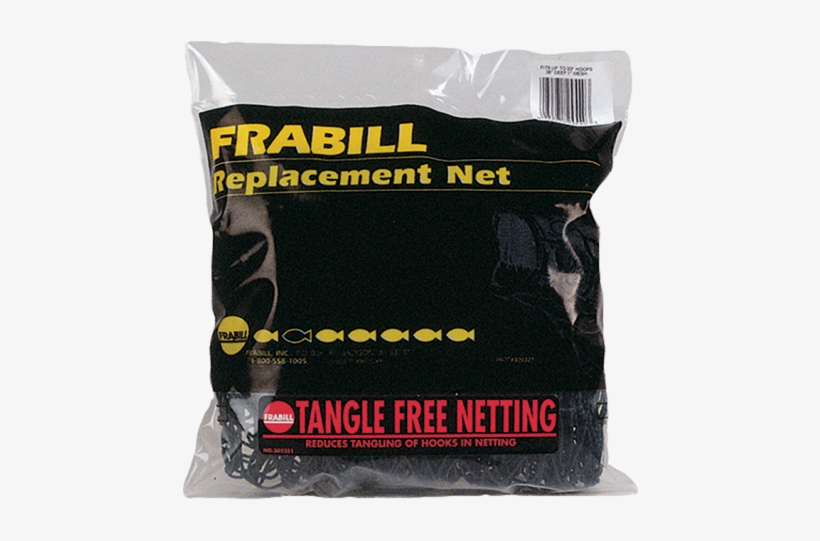 20x23" Tangle-free Rubber Replacement Net - Frabill 26 X 30 Netting, transparent png #5745144