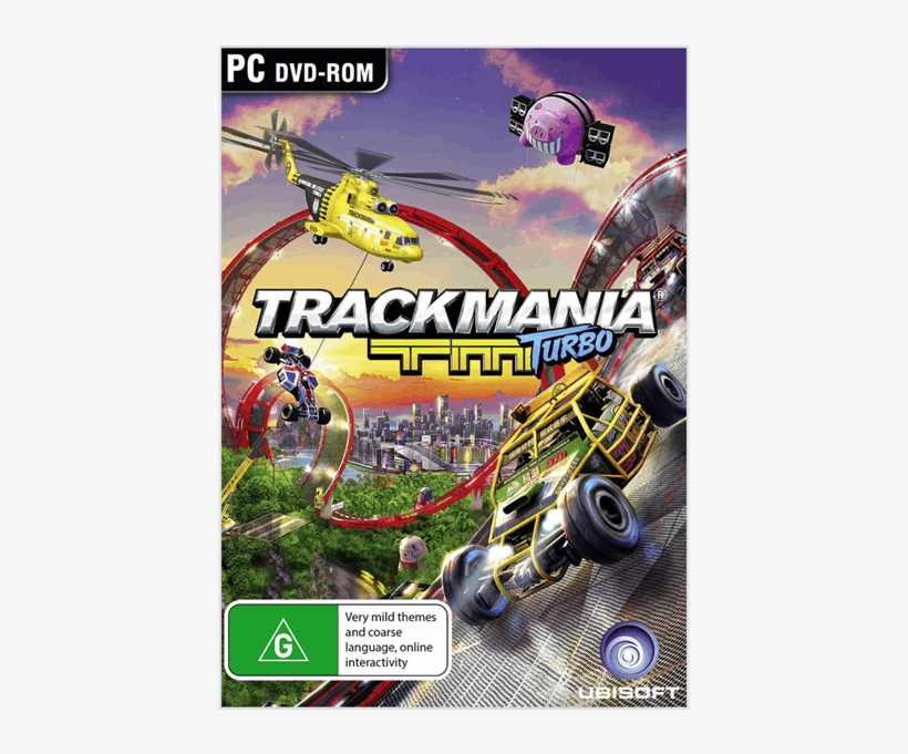 1 Of - Ps4 - Trackmania Turbo Console Game, transparent png #5747711