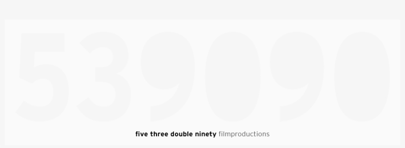 539090 Five Three Double Ninety Filmproductions - Circle, transparent png #5748582