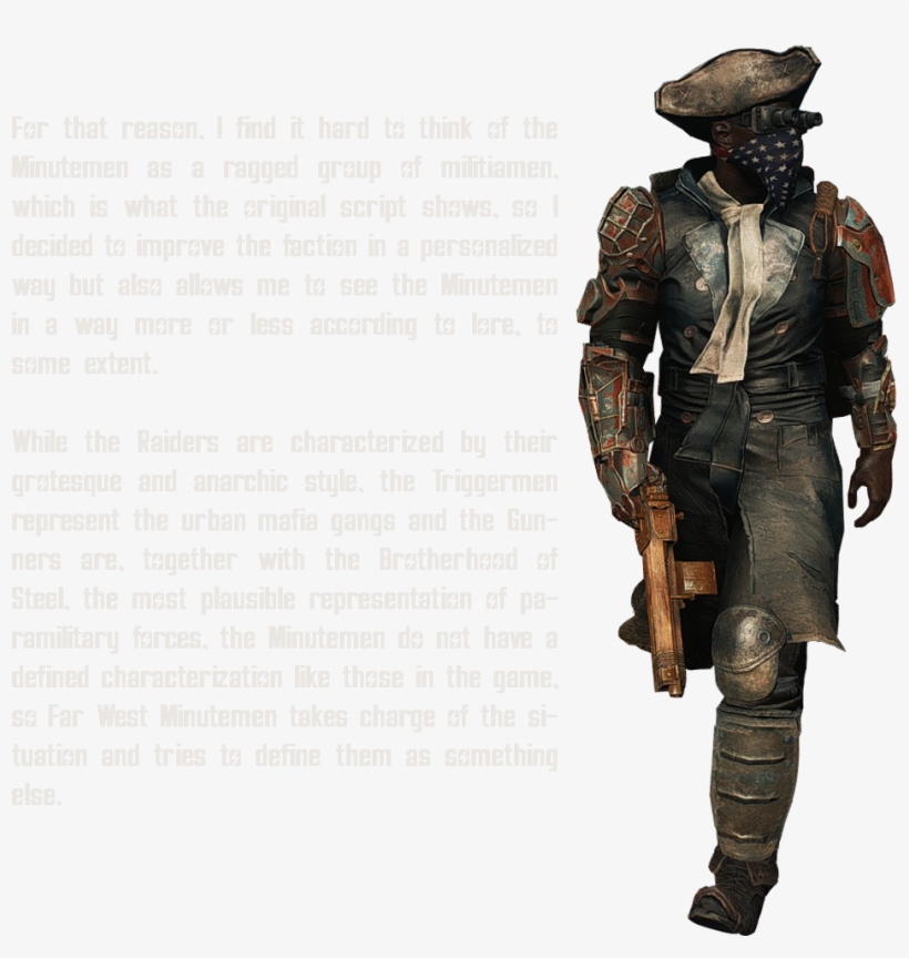 Minutemen Are Still The Originals, That Is, You Only - Soldier, transparent png #5748993