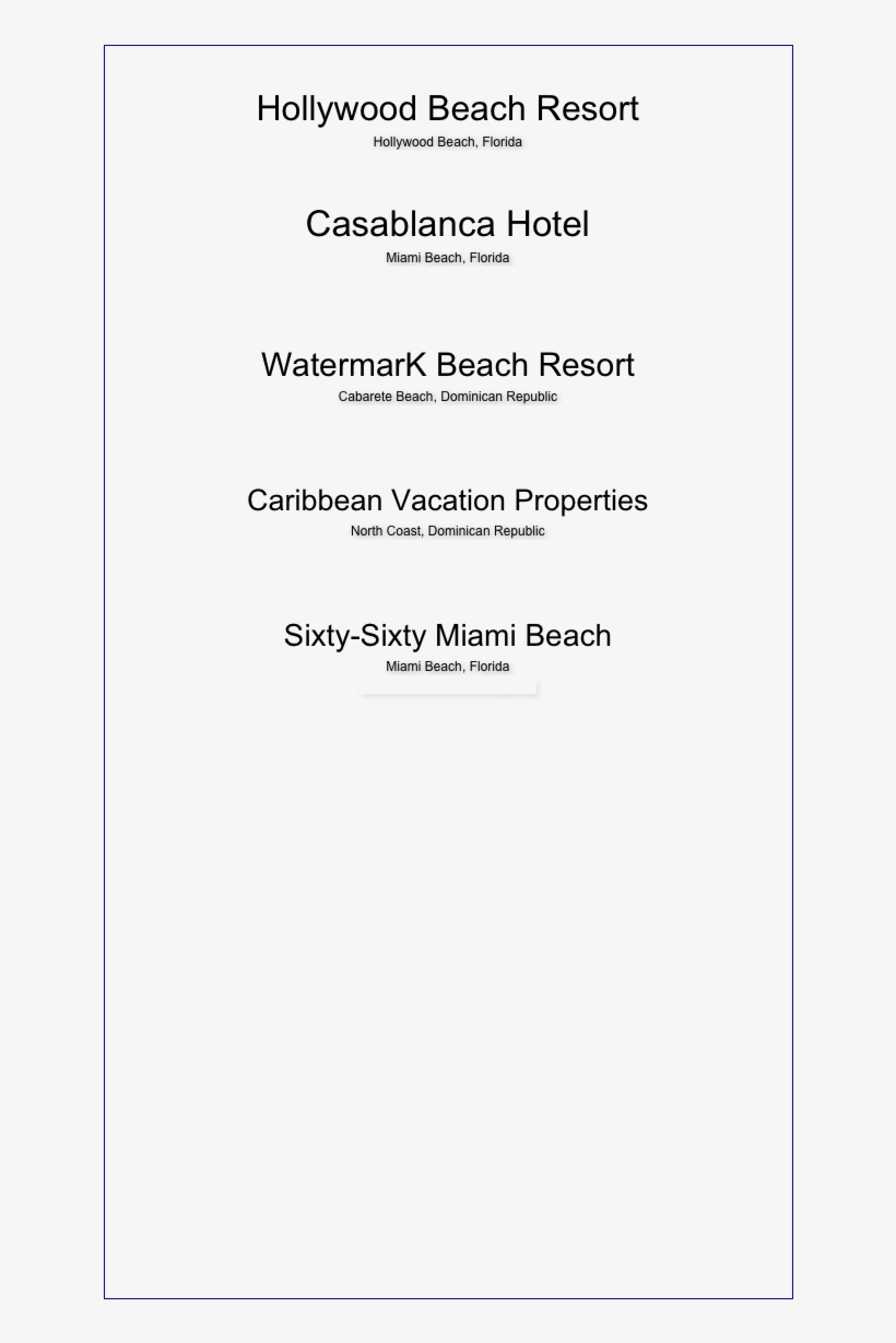 Hollywood Beach Resort Hollywood Beach, Florida [ Click - Explanation, transparent png #5749052