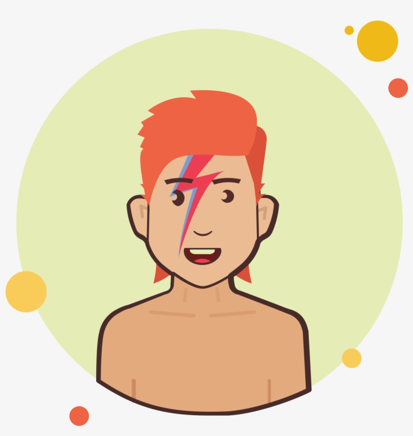 David Bowie Icon - Icon, transparent png #5749604