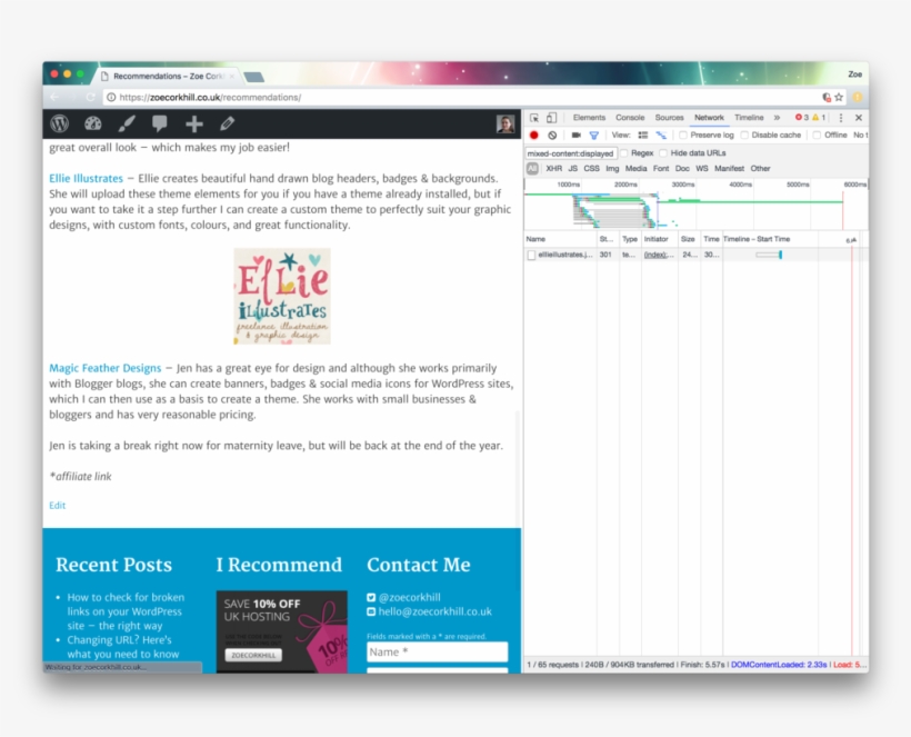 The Network Panel Will Show Mixed Content, Like Images - Ssl Mixed Content Error, transparent png #5750011