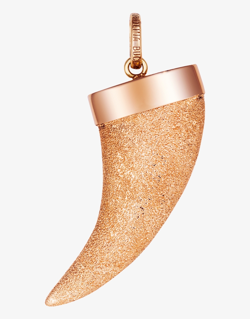 Carolina Bucci Corno Pendant - Metallic - Necklaces, transparent png #5750054