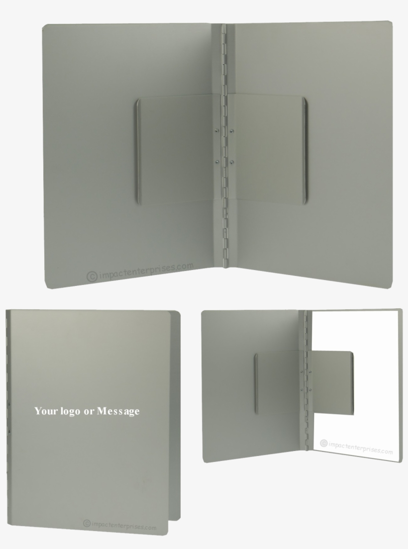 Svg Free Solid Aluminum Binder Covers - Clipboard, transparent png #5750438