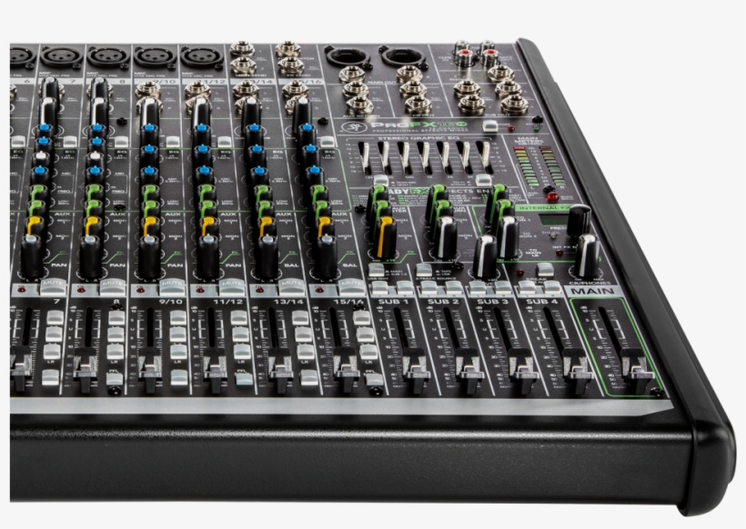 Profxv2 Series - Mackie Profx16v2 16 Channel Mixer With Usb, transparent png #5750568
