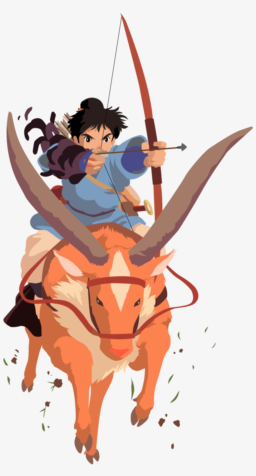 Princesse Mononoké Png - Princess Mononoke Art Png - Free Transparent ...