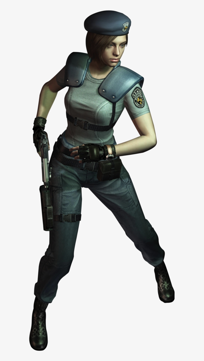 Jill Valentine Is The Machine Specialist Of Alpha Team - Jill Valentine Re1 Remake, transparent png #5750892