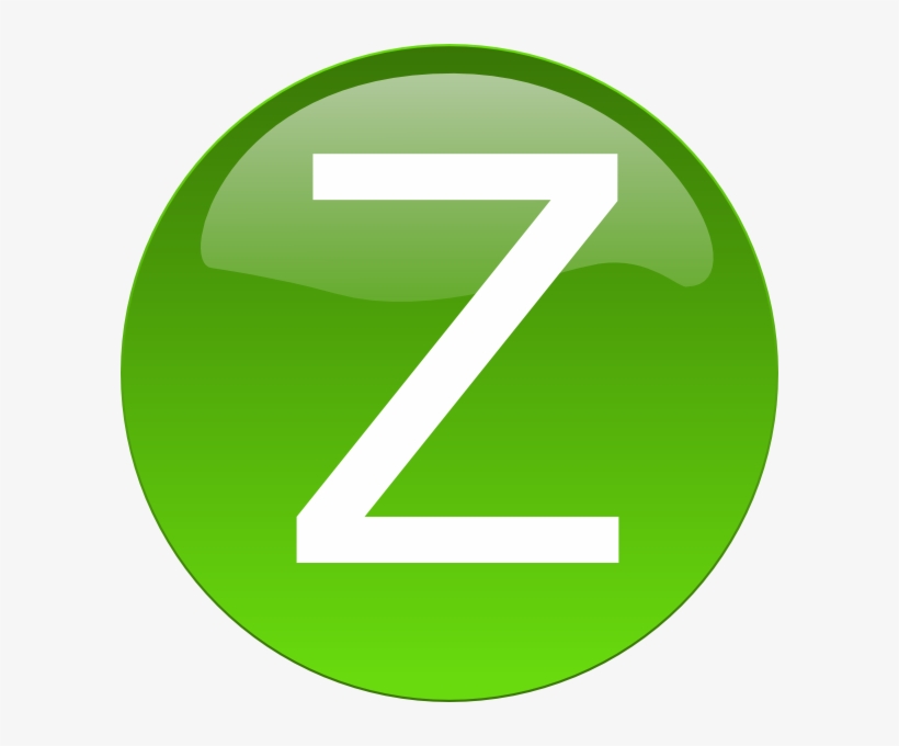 Green Z Svg Clip Arts 600 X 600 Px, transparent png #5751995