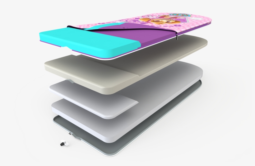 Exploded View Of Paw Patrol Skye "sim" Cleverbed For - Child, transparent png #5752351