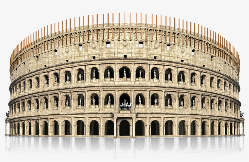 Sources - - Colosseum, transparent png #5752556