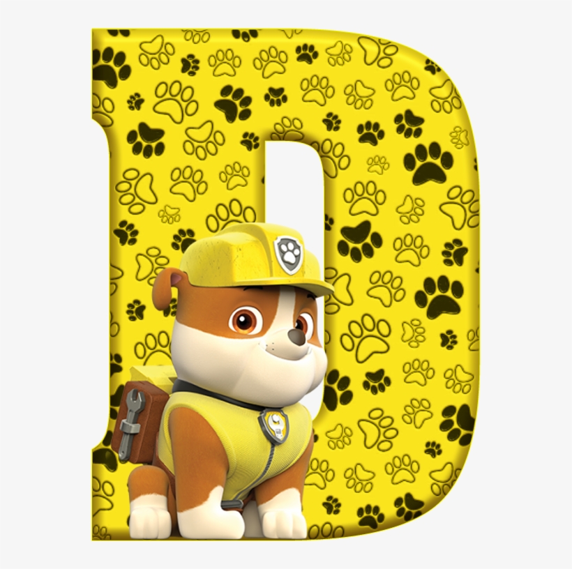 *✿**✿*d*✿**✿*de Alfabeto Decorativo - Letters K Paw Patrol, transparent png #5752613