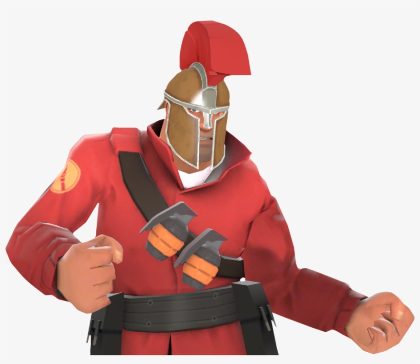 Funny - Tf2 Soldier Spartan Set, transparent png #5753069