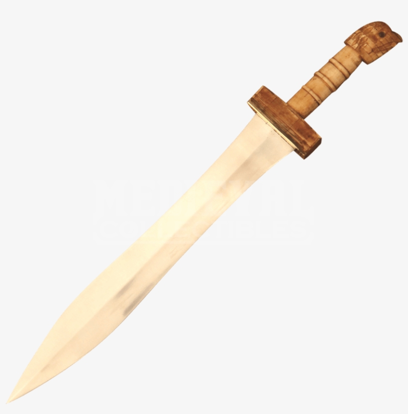 Roman Parazonium Gladius - Wooden Hilt Gladius Sword, transparent png #5753138