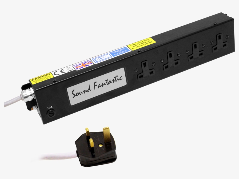 Sound Fantastic 4 Way 13a Unswitched Socket Rfi Filtered - Olson Sound Fantastic Iec, transparent png #5753838