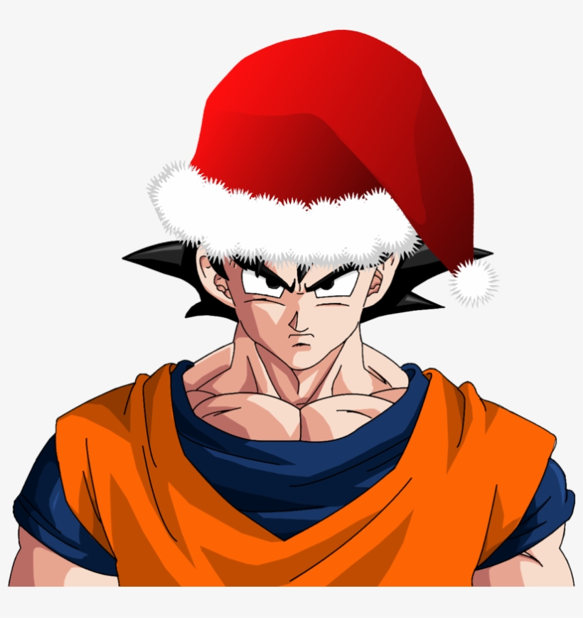240kib, 957x834, Christmas Goku - Goku Official Art Face, transparent png #5754068