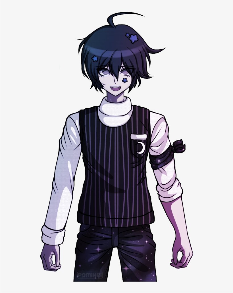 “meet Shsl Astronaut Shuichi Saihara Yeah I Was Bored - Danganronpa Rantaro Sprite Edits, transparent png #5754595