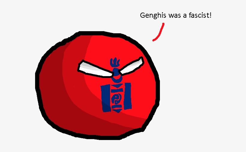 1924-1944 - Communist Mongolia Countryball, transparent png #5755377