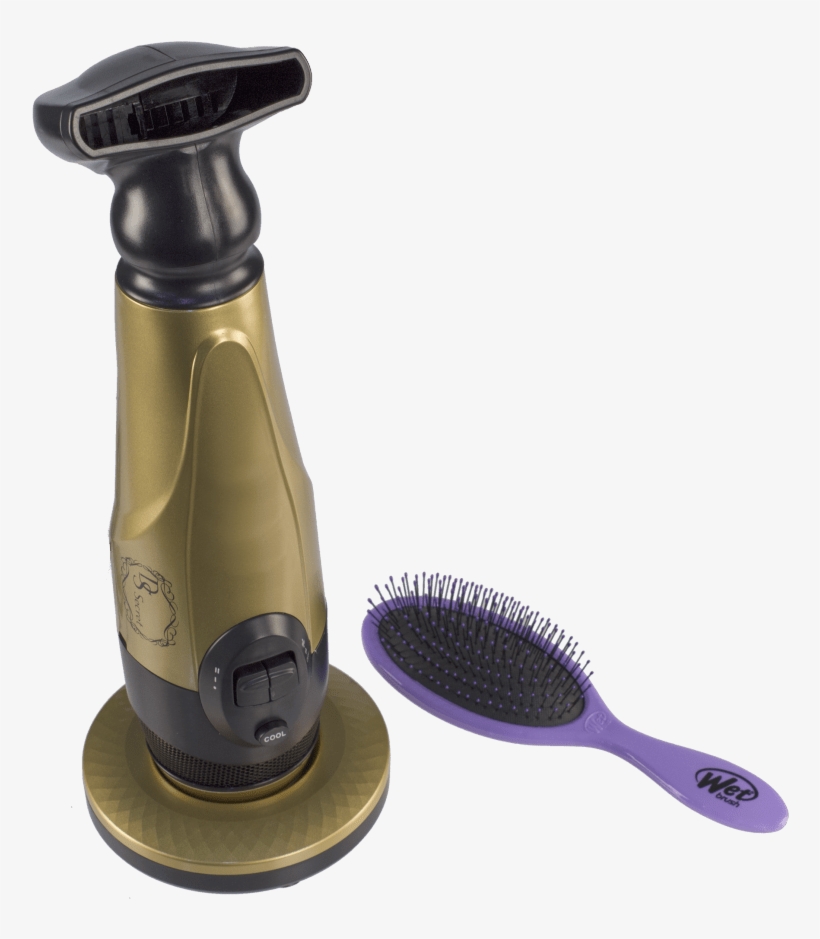 Ds Secret Hands-free Blow Dryer And Wet Brush Bundle - Television, transparent png #5756244