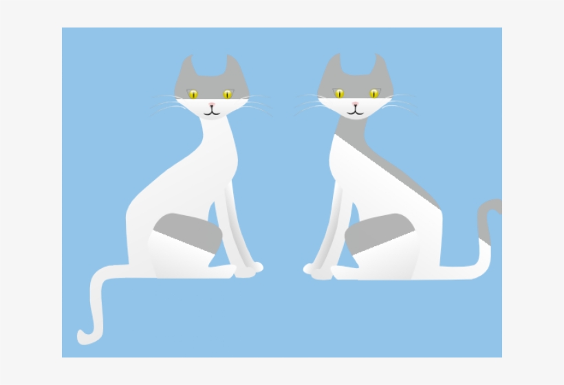 Siamese Cat Clipart Siamese Twin - Cat, transparent png #5756245