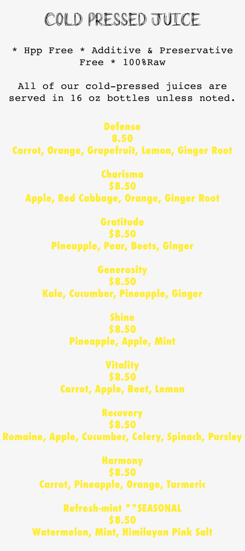 Cold-pressed Juices, Authentic Acai Bowls & Plant Based - Document, transparent png #5756437