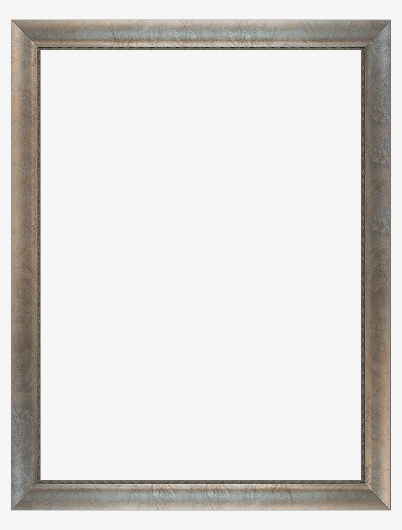Silver Scoop With Swirl Lip Frame - Wooden Picture Frame Png, transparent png #5756719