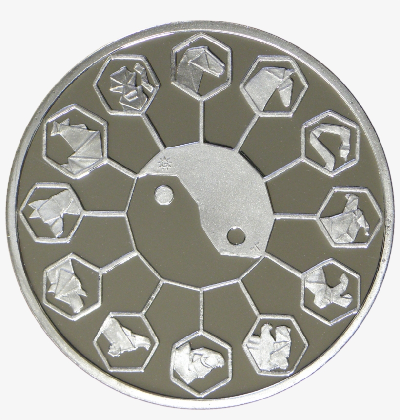 1 Oz Silver - Design, transparent png #5757390