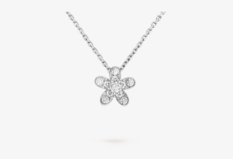 Socrate Pendant, 1 Flower, Gold - Van Cleef & Arpels Pendant, transparent png #5757395